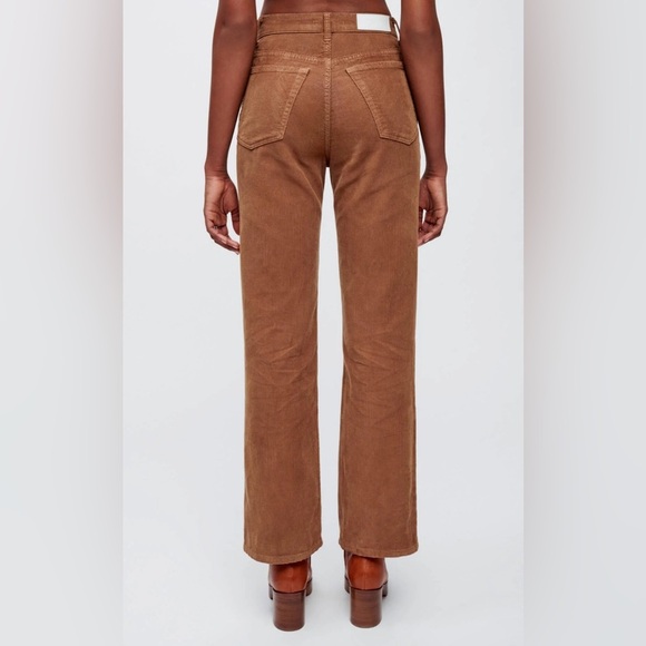 RE/DONE Jeans Women’s Size 26 70s Corduroy Loose Flare in Ginger Corduroy - Picture 3 of 15